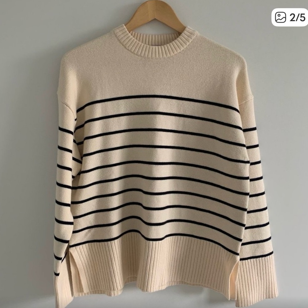 Zara Oversized Crewneck Sweater - Picture 8 of 8